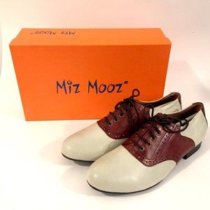 Miz Mooz Women Shoe Hoola Size 8 Beige/Whisky -NEW